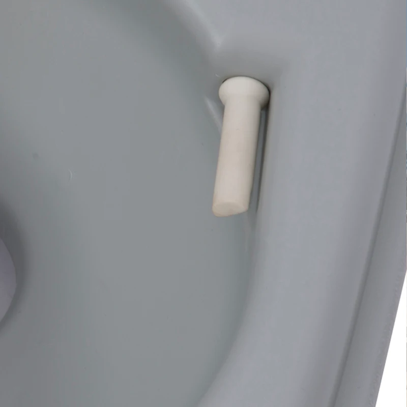Outsunny Portable Toilet for Adults, Travel Toilet with 2 Detachable Tanks, Camping Toilet for Trips, 5.3 Gallon (20L), Grey