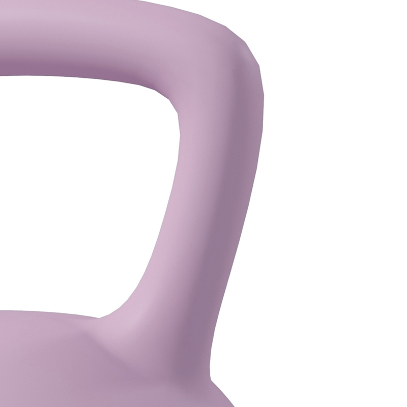 Soozier 18 lb Soft Kettlebell, Sand Filled Weight w/ Grip Handle, Kettlebell Weight for Full Body Workout, Purple