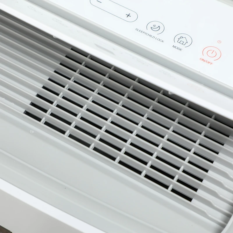 HOMCOM 12000 BTU Portable Air Conditioner, AC Unit with Cool, Dehumidifier, Fan, 550 Sq. ft, 24H Timer On Off, Window Kit