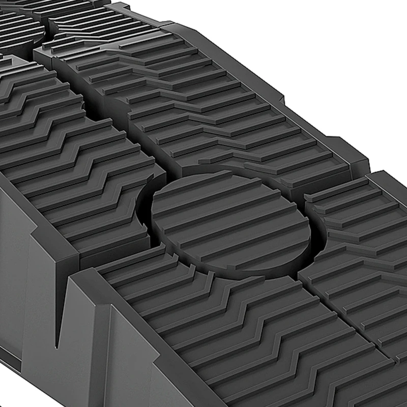 HOMCOM Car Ramps for Oil Changes, 6.7" High Lift, 5500 lbs Capacity, 2PC Car Service Ramps for Cars, SUVs and Small Vans