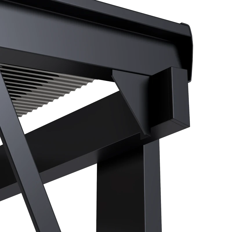 Outsunny Hardtop Grill Gazebo, Lean-to BBQ Shelter with Polycarbonate Roof for Outdoor, Patio, Lawn