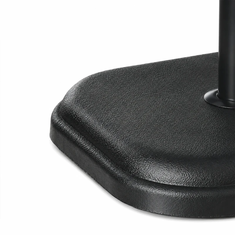 Outsunny Patio Umbrella Base, 24 lb Heavy Duty Concrete Umbrella Stand, Market Table Umbrella Base Holder for Outdoor, Black