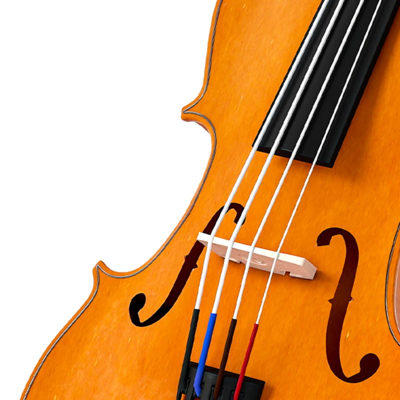 HOMCOM 4/4 Full Size Violin, Wood Acoustic Violin Set for Beginners, Adults, with Case, Rosin, Shoulder Rest, Brown