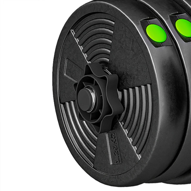 Soozier 66LBS 2-in-1 Adjustable Barbell & Dumbbells Set, Weights Set with Non-slip Handles for Men and Women Home Gym Training