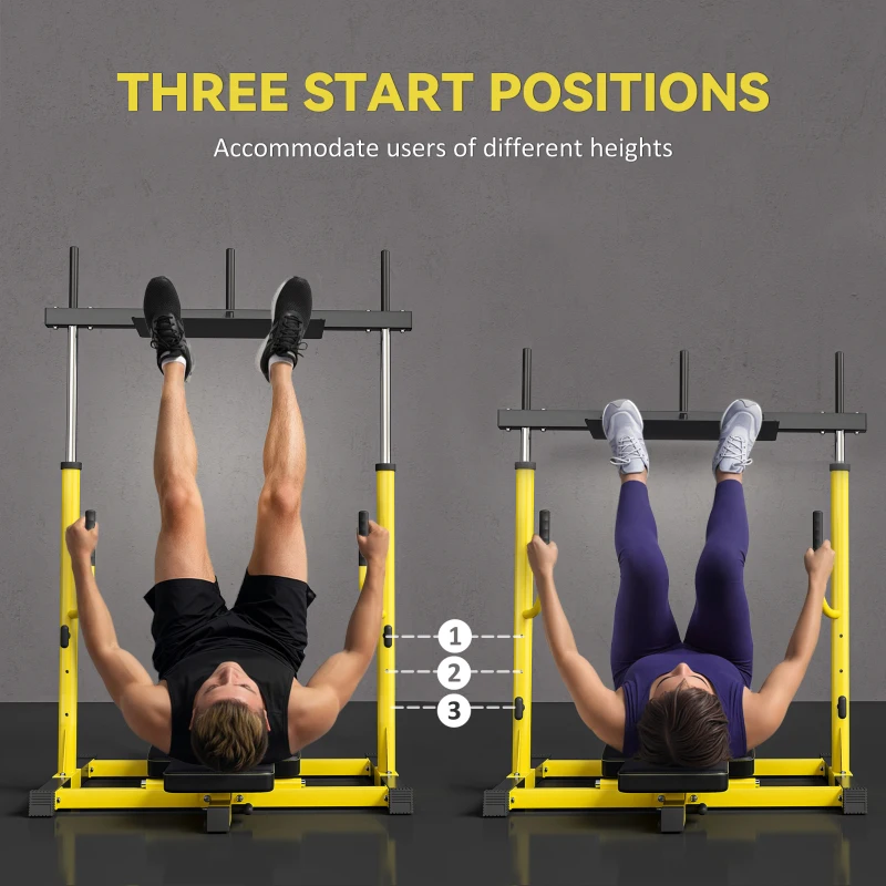 Soozier Leg Extension and Curl Machine, Adjustable Leg Extension Machine, 1" standard Plate Compatible, 660LBS Capacity