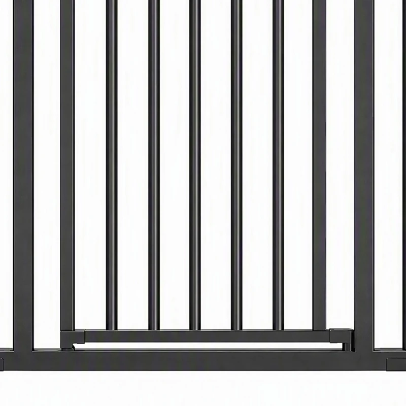 PawHut Baby Gate, 30"-32", 33"-35", 35"-37", 38"-40"W Pet Gate with Auto-Close, Two-Way Open, Pressure Mounted