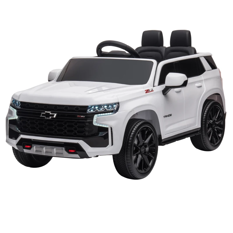 Aosom Electric Ride on Car 12V Kids Ride-on Toy, White
