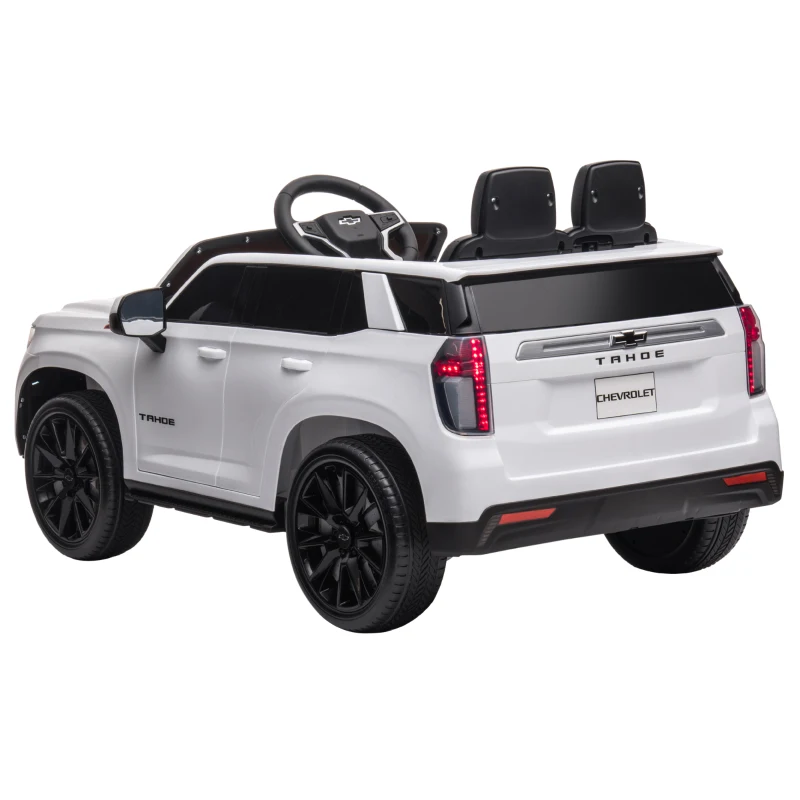 Aosom Electric Ride on Car 12V Kids Ride-on Toy, White