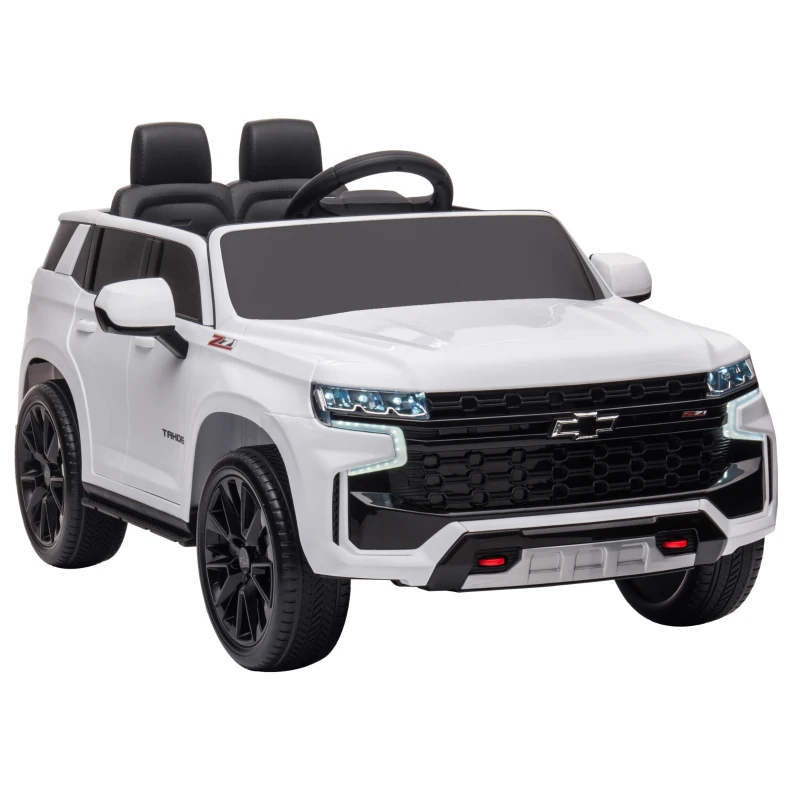 Aosom Electric Ride on Car 12V Kids Ride-on Toy, White