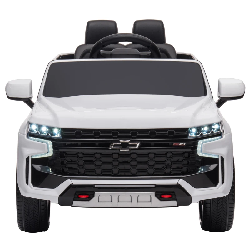 Aosom Electric Ride on Car 12V Kids Ride-on Toy, White