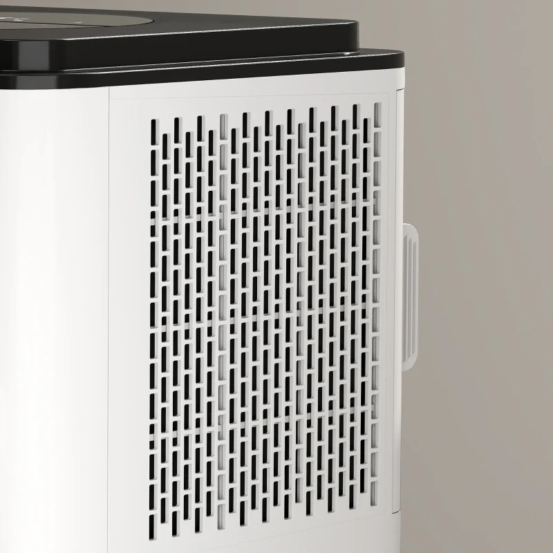 HOMCOM 8,000 BTU Moible Air Conditioner 345 Sq. Ft., Dehumidifier Fan Auto Sleep with 24H Timer On/Off, Window Kit, White