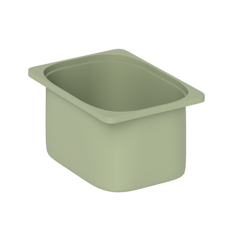 Qaba 3 Layers Toy Storage Organizer Kids Bookshelf Children Toy Storage w/ 6 Plastic Bins, Green