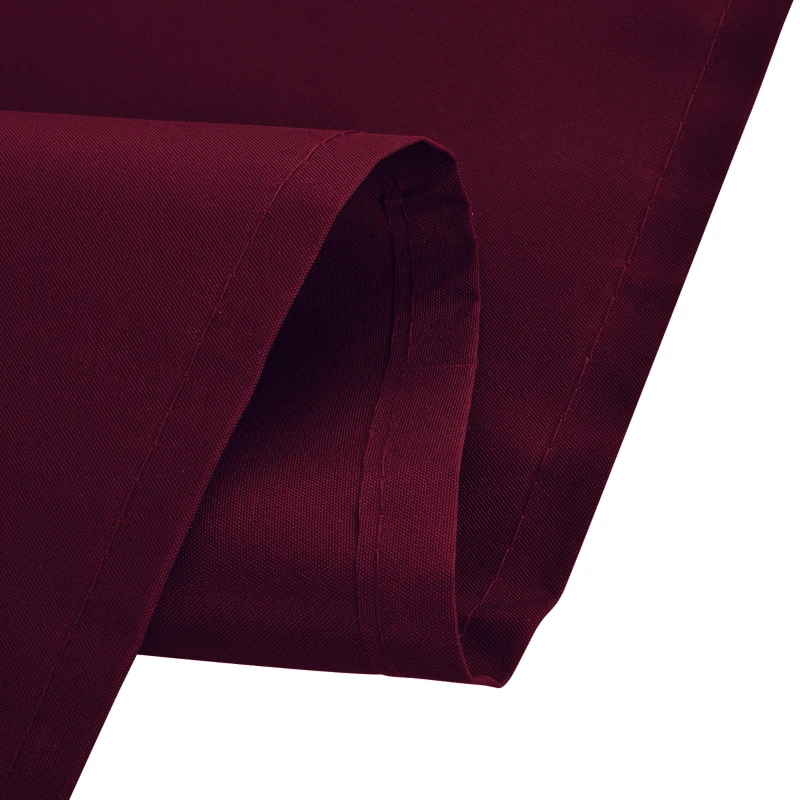 Outsunny 6' Drop Arm Manual Retractable Window Awning Sun Shade Shelter for Patio Balcony Outdoor, Aluminum, Wine Red