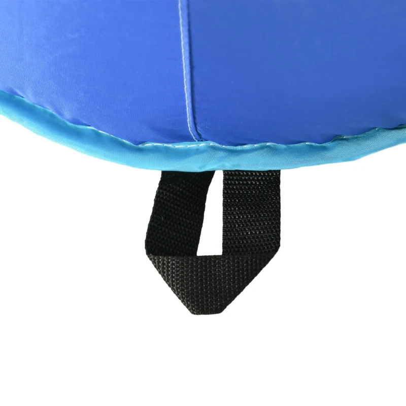 Outsunny 6 in 1 Kids Inflatable Bounce House with Slide, Pool, Climbing Wall, Water Cannon, Basketball Hoop, Football Stand