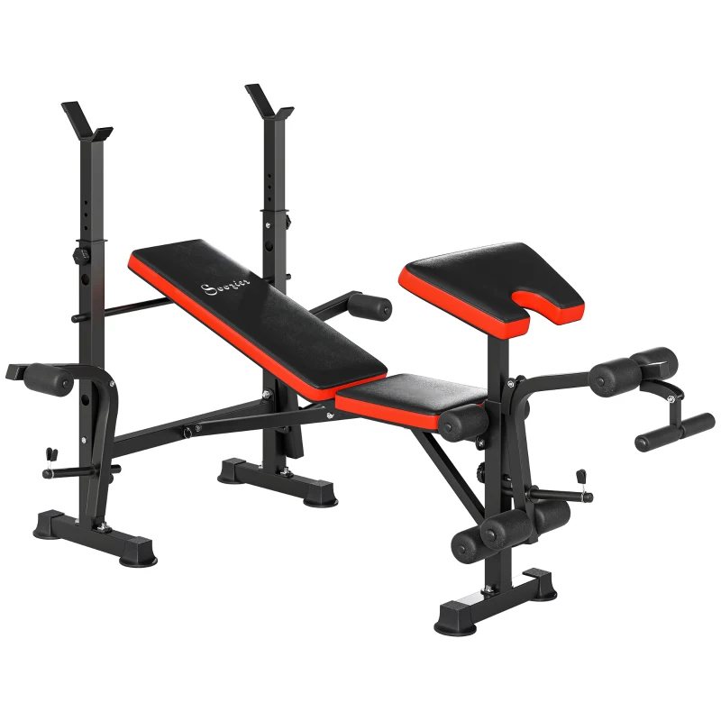 Soozier Adjustable Weight Bench for Weight Lifting and Strength Training