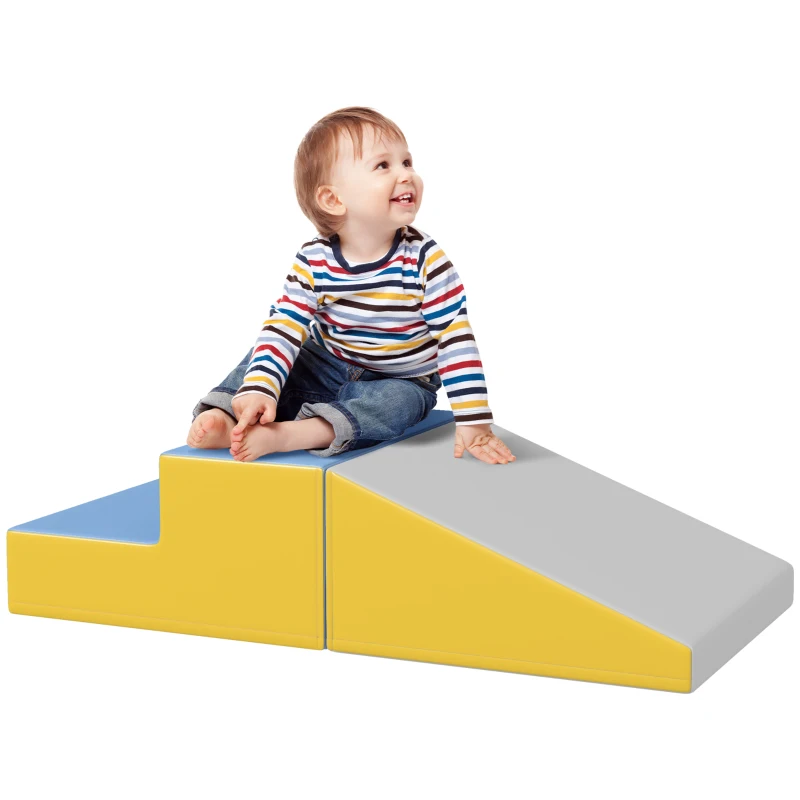Soozier 2 Piece Climb and Crawl Activity Play Set, Contemporary