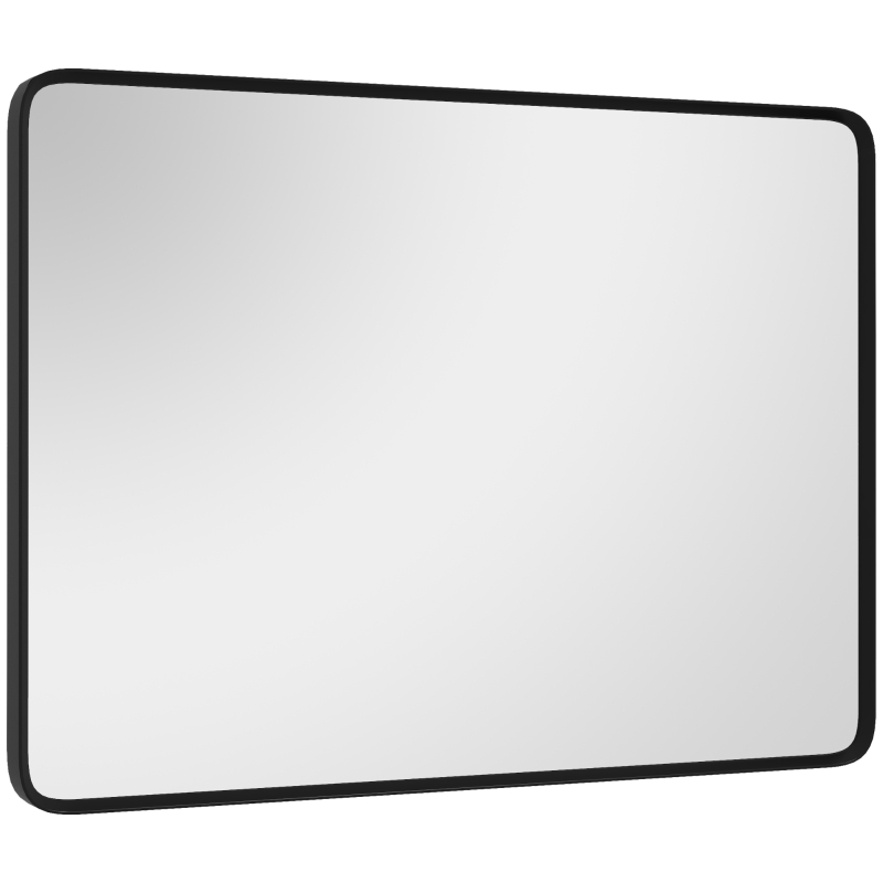 HOMCOM 36 x 24 Wall-Mounted Living Room Rectangle Mirror
