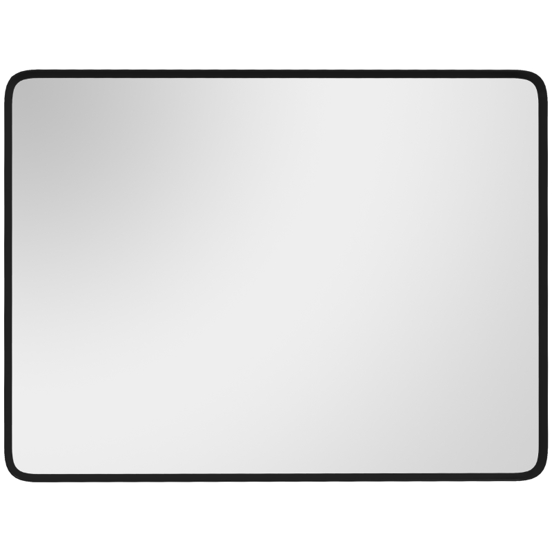 HOMCOM 30 x 22 Wall-Mounted Living Room Rectangle Mirror