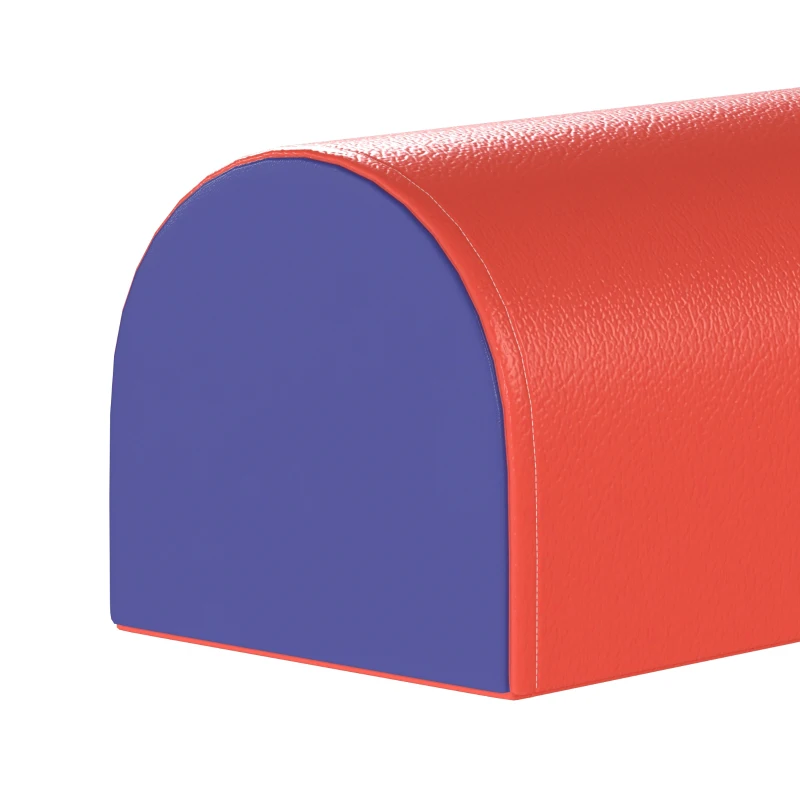 Qaba 4 Piece Foam Play Set for Toddlers and Children, Classic Colour