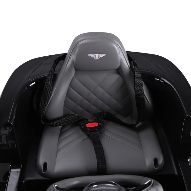 Aosom Electric Toy Car 12V Licensed Bentley EXP12 Electric Vehicles w/ Parent Remote Control, Black