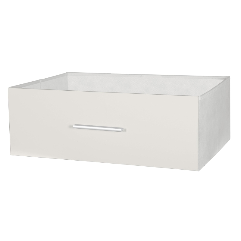 Versatile 6-Drawer Dresser with Water-Resistant Top, Ideal Storage Chest for Bedrooms, Playrooms, Entryways, 44.5" L x 16" W x 26.5" H, White
