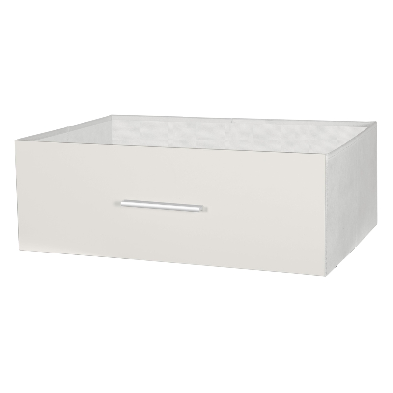 Roomy 8-Drawer Dresser with Water-Resistant Top, Ideal Storage Chest for Bedrooms, Living Rooms, TV Stand, 44.5" L x 16" W x 34.5" H, White