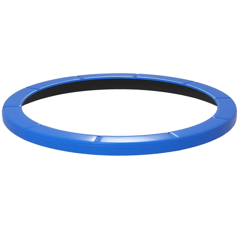 Soozier 12FT Trampoline Spring Cover, Safety Trampoline Pad Replacement, Waterproof and Tear Resistant, All Weather Trampoline Accessories, No Holes for Pole, Blue