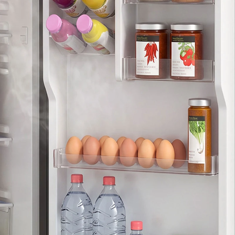 HOMCOM 7.7 Cu. Ft. Mini Fridge with Freezer, Compact Refrigerator with Adjustable Thermostat, Reversible Door, Black