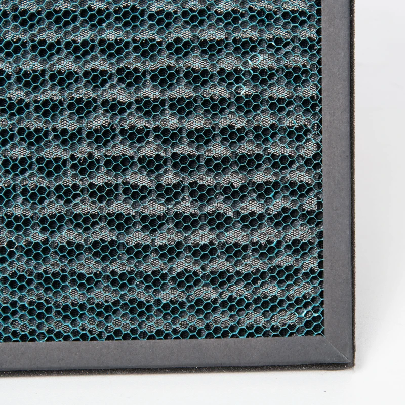 HOMCOM Air Purifier Filters Replacement for 823-033V80WT, 2-in-1 Cold Catalyst and Activated Carbon Filter, for Home, 1 Pack