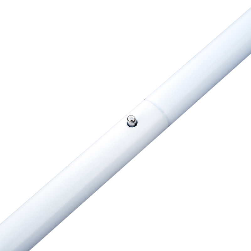 Outsunny Adjustable Sun Sail Shade Canopy Pole/Pipe Installation Kit (SUN SAIL NOT INCLUDED), White