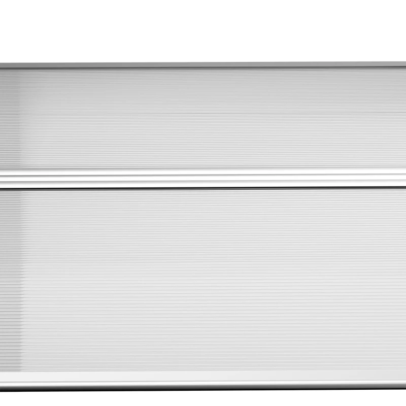Outsunny Awning Door Canopy, 78.7" x 37.8", Polycarbonate Front Door Outdoor Patio Cover for UV Protection, Clear