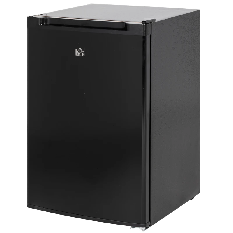 HOMCOM Upright Freezer, 3 Cu.Ft Mini Freezer with Reversible Single Door, Adjustable Thermostat for Home, Dorm, Black