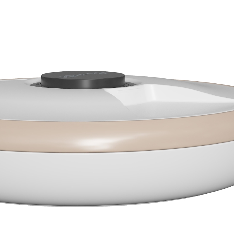 PawHut Automatic Cat Feeder for Dry Wet Food Timed Cat Dog Food Dispenser with 6 Trays 1 Ice Pack Battery Powered Light Brown