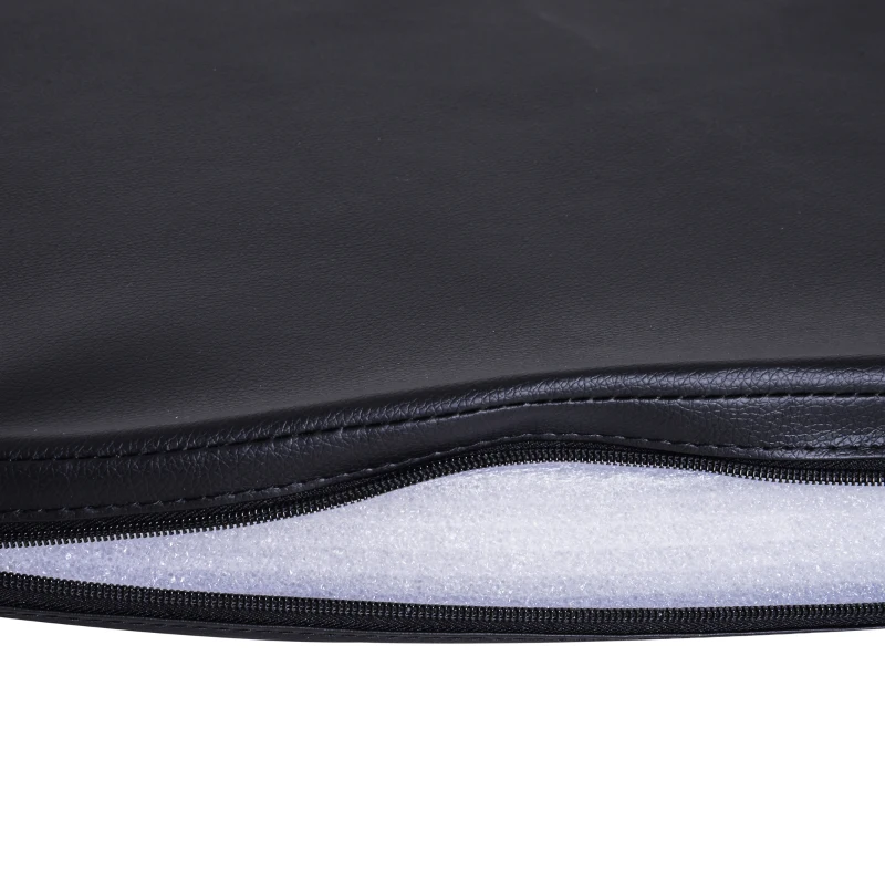 Soozier Pole Dance Mat, 2"T x 5'W Folding Pole Crash Mat for Home, Lightweight and Foldable, Black