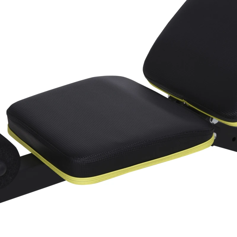 Soozier Adjustable Sit-Up Dumbbell Bench Multi-Functional Purpose Hyper Extension Bench With Adjustable Seat and Back Angle