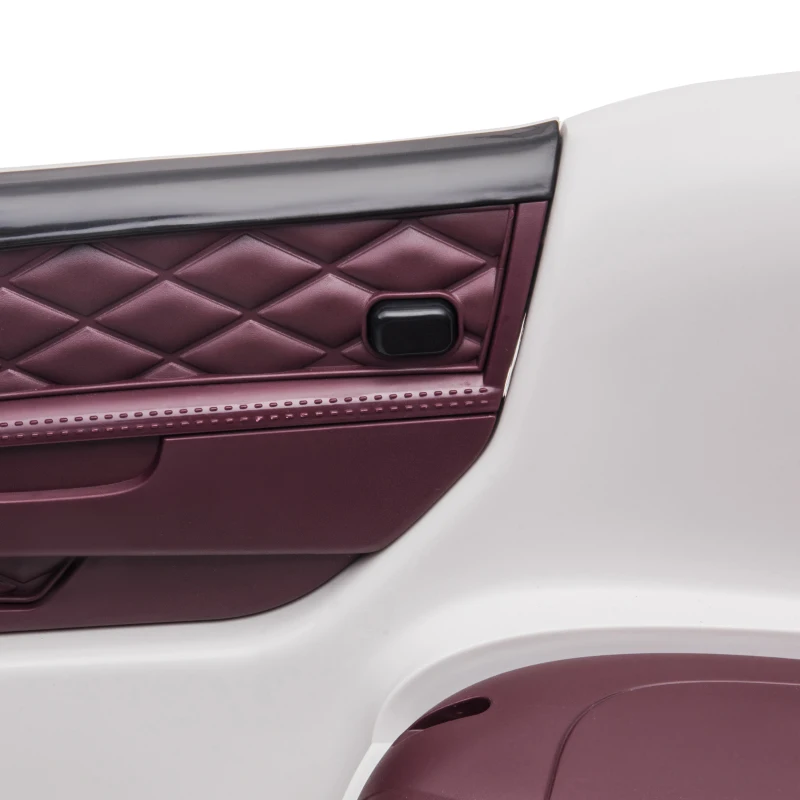 Aosom Bentley Mulsanne 12V Ride on Car, Battery Powered Car with Remote Control, Suspension, Startup Sound, LED Lights, MP3, Horn, Music, Forward and Backward, 2 Motors, White