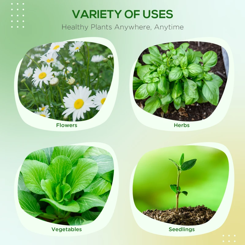 Outsunny Rattan Raised Garden Boxes, Elevated Flower Beds with Storage Shelf for Herbs, Flowers, Vegetables, Mixed Grey