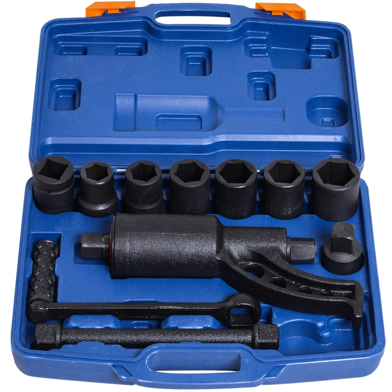 DURHAND Torque Multiplier Wrench Labor Saving Lug Nut Set  W/7 Cr-V Socket