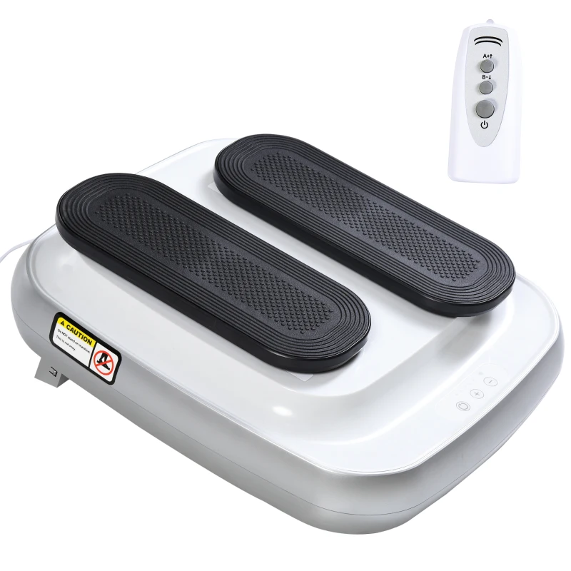 Soozier Seated Electric Leg Exerciser for Seniors Physiotherapy Equipment Machine while Sitting with Remote Control, Upgraded Machine for Blood Circulation