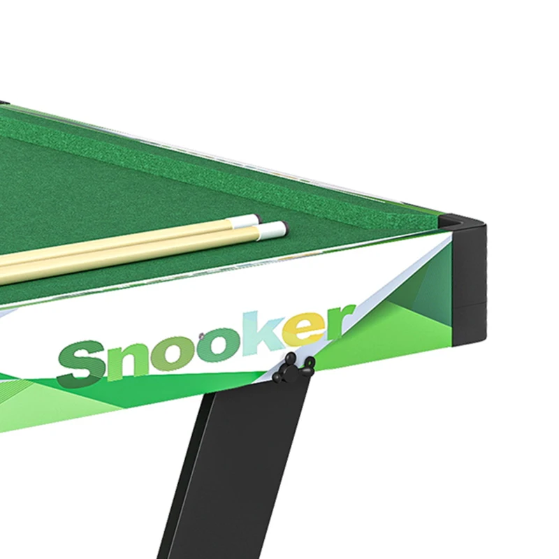 Soozier 41" Mini Pool Table Set Folding Billiard Table with 2 Cues, 16 Balls, Chalk, Triangle, Brush, Green