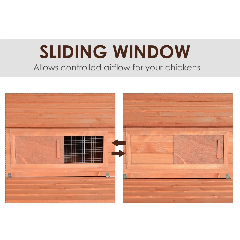 PawHut 144" Large Backyard Hen House Chicken Coop w/ Long Run