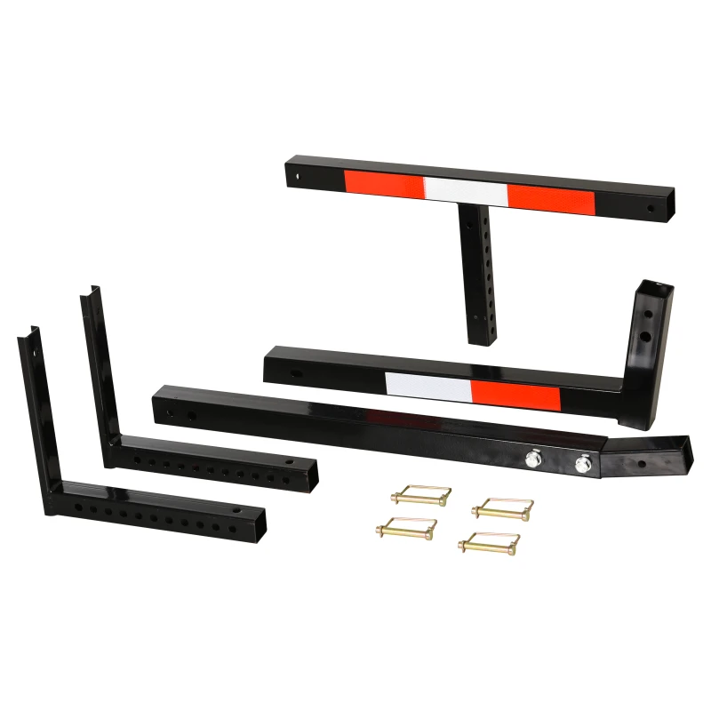 Soozier Suspended Truck Bed Extender with Adjustable Width and Height For Ladder, Rack, Canoe, Kayak, Long Pipes and Lumber
