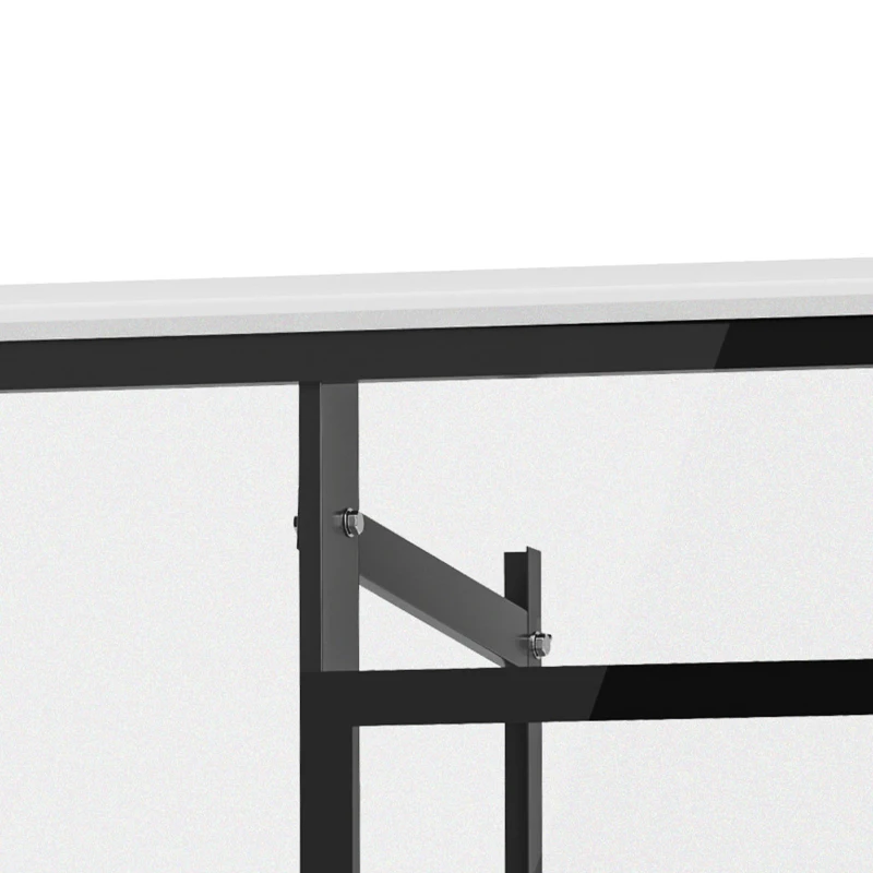 Soozier Wall Mounted Basketball Hoop, Height Adjustable Mini Basketball Hoop with 43" x 35" Backboard, 18" Steel Rim, Black