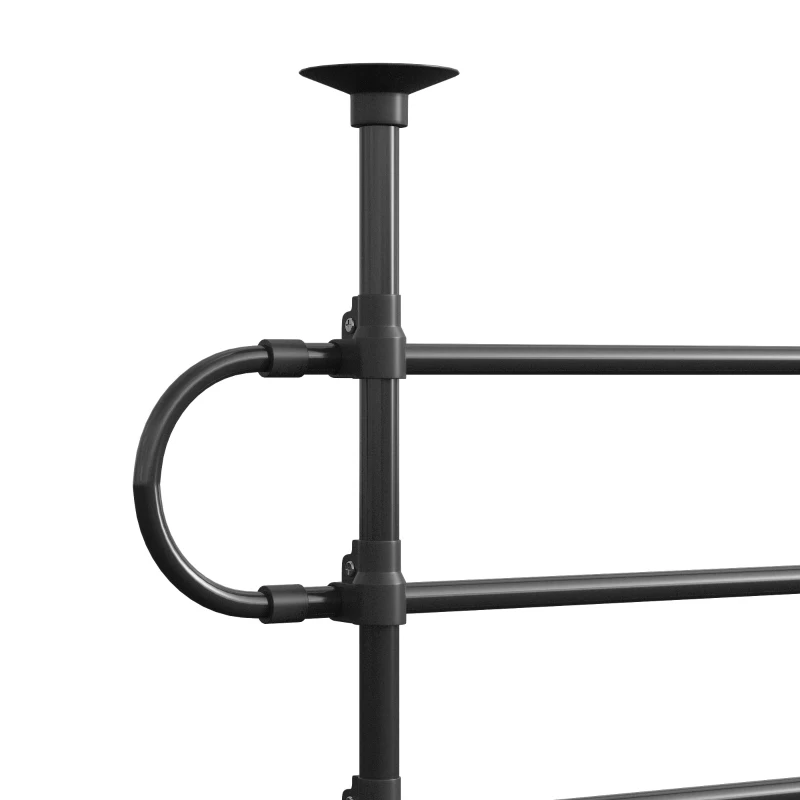 PawHut Adjustable Pet Car Barrier for SUVs, Vehicles, Vans, Back Seat Dog Fence Guard for Safety Car Travel, Black