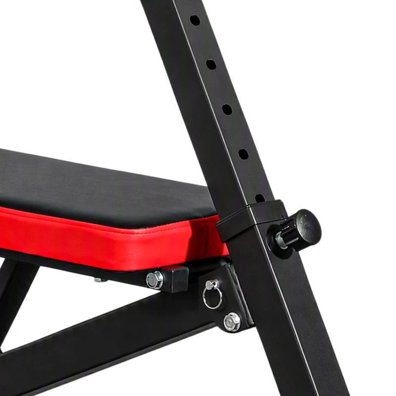 Soozier Foldable Roman Chair Hyperextension Bench, 660LBS Adjustable Weight Bench for Home Gym, Black