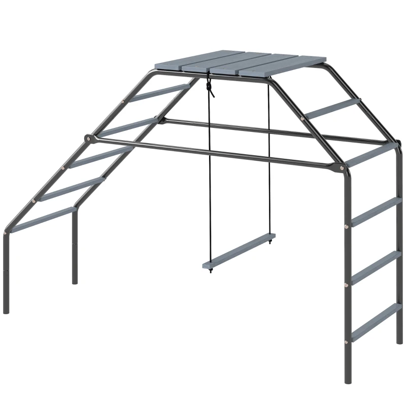 PawHut Chicken Coop Perches with Swing, Chicken Run Accessories Toy for Healthy & Happy, for Backyard Farm