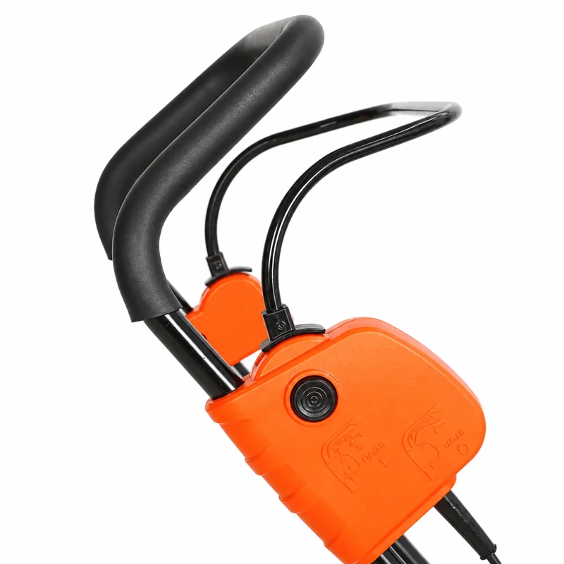 Outsunny 40V 18" Cordless Snow Blower with PU Auger, 1400W Brushless Motor, 12" Depth, Two 4.0Ah Batteries, A Fast Charger