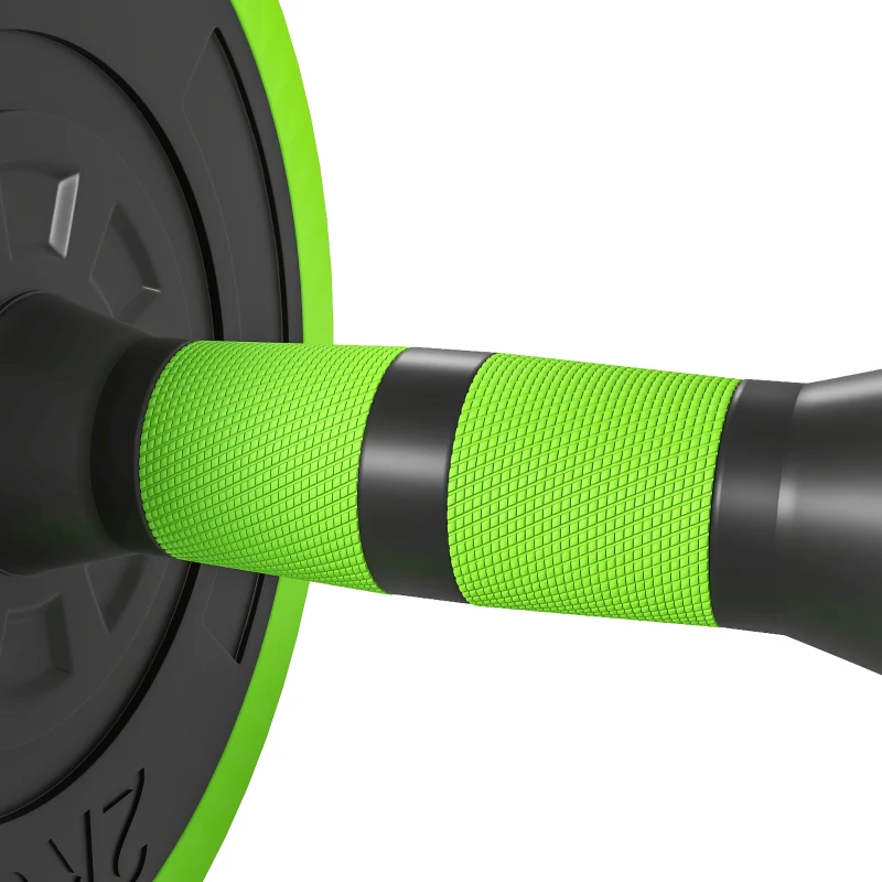 Soozier 44lbs 4-in-1 Adjustable Weight Dumbbell Set, Barbell, Kettlebell, Push Up Stand, Green