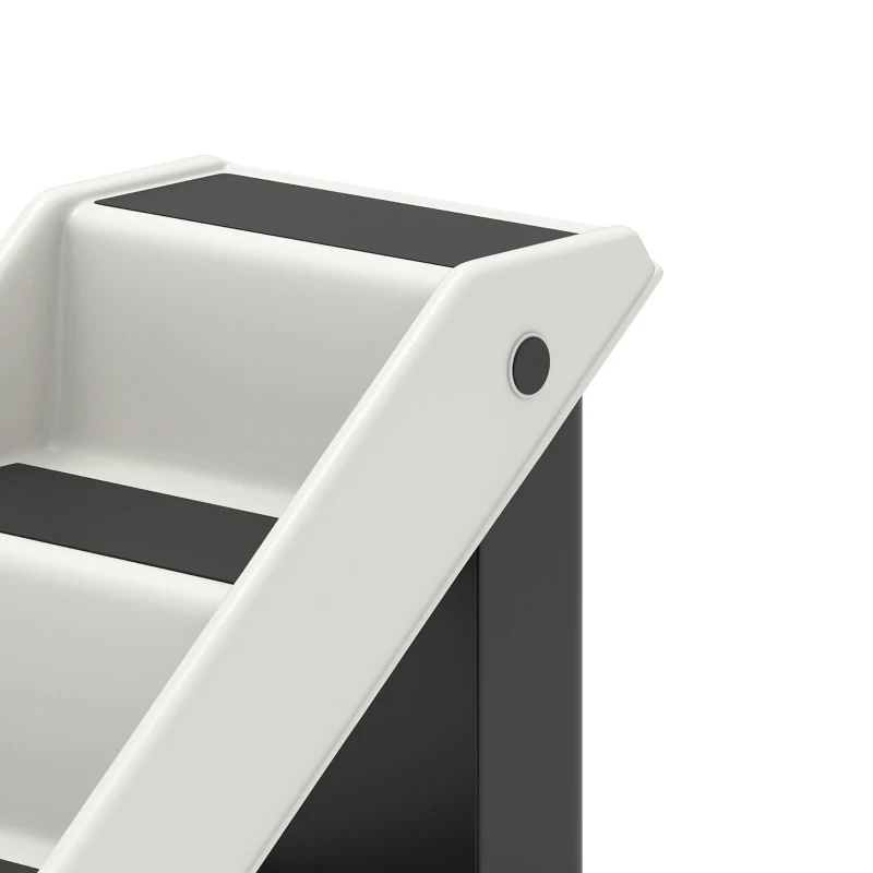 PawHut Dog Stairs for Small Dogs, 14.5" H Foldable Pet Ramp with 3 Non-Slip Steps for High Beds or Sofas