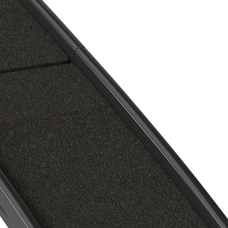 PawHut 61 Inches Folding Pet Ramp with Frosted Surface, Raised Side Rails, for Cars, SUVs